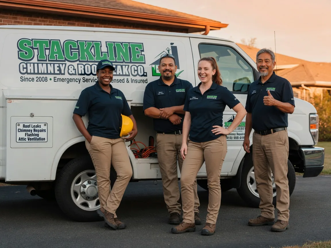 Chimney flashing repair company in Hillsboro, KS